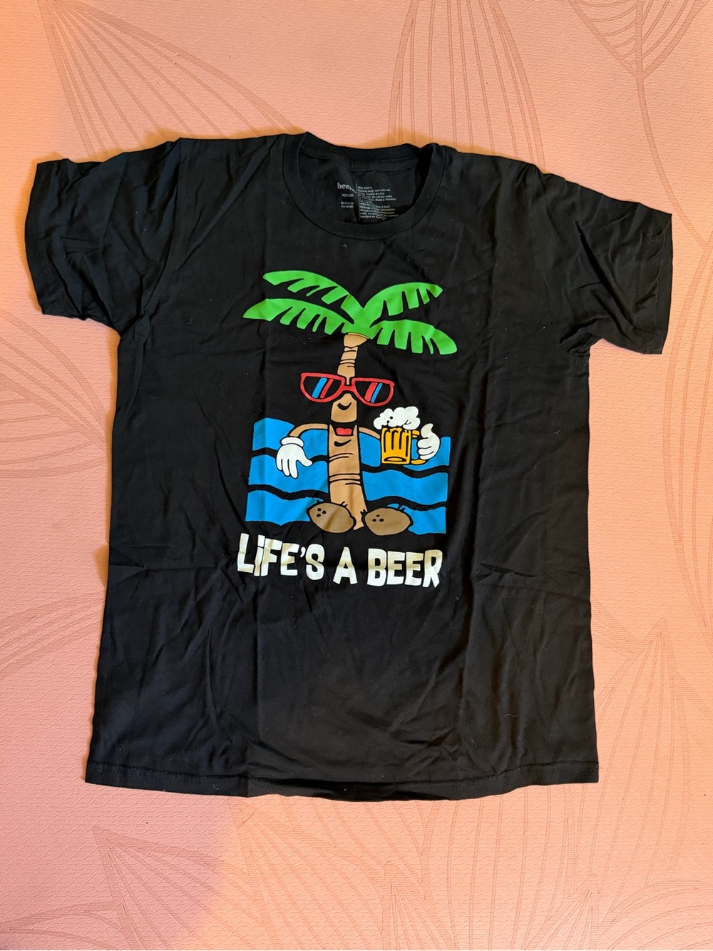 Life's a Beer Graphic Tank Top 100% cotton